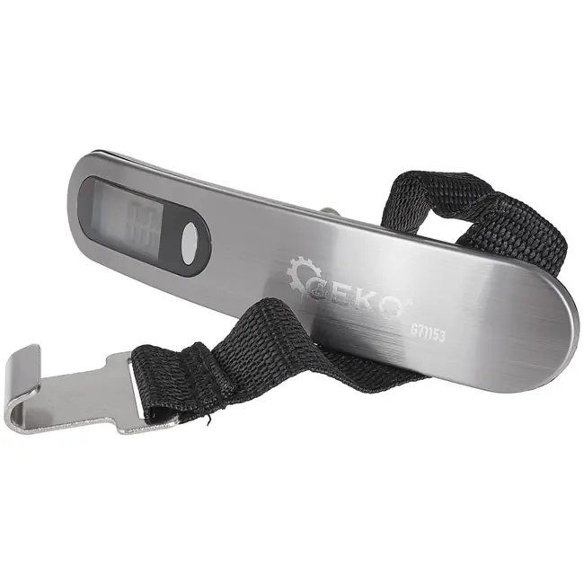 GEKO Digitale bagageweegschaal - 50 kg - Compact - LCD display - Meerdere gewichtseenheden