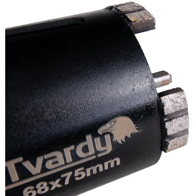 Tvardy Diamantboor - 68 mm - Laser-gelaste segmenten - Slijtvast - SDS+ aansluiting
