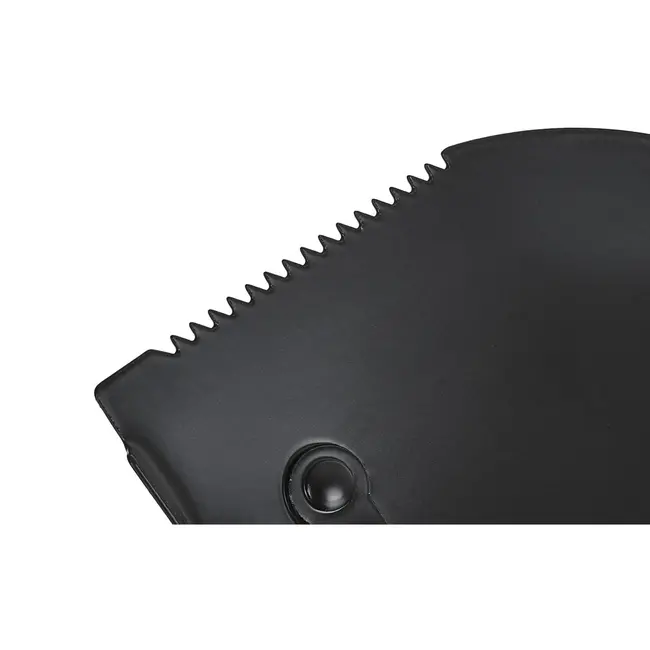 GEKO 2-in-1 opvouwbare survival schep - compact - verstelbaar - zwart