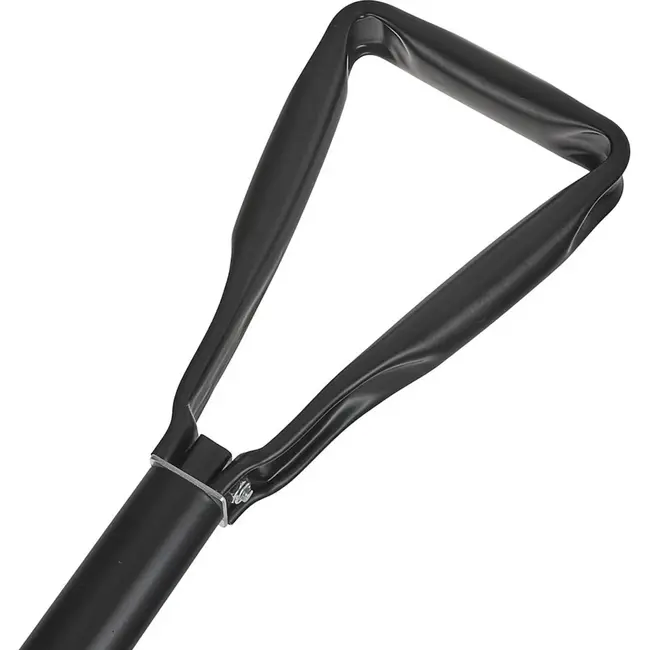 GEKO 2-in-1 opvouwbare survival schep - compact - verstelbaar - zwart