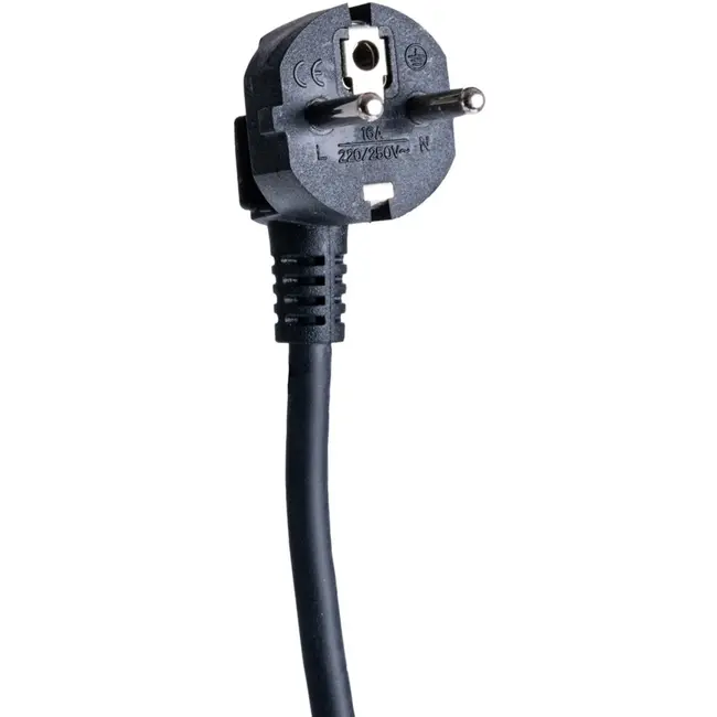 Keltin Zwarte verlengsnoer - 3 stopcontacten - 5m - Met schakelaar - Veilig en flexibel