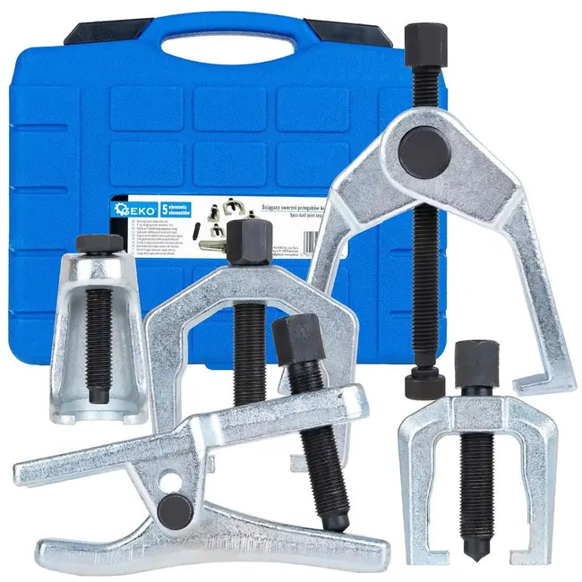 GEKO 5-delige set voor kogelgewrichtverwijdering - veelzijdig en ergonomisch