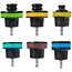 GEKO 28-delige radiator- en koelsysteemtester - universele adapters - nauwkeurige lekdetectie