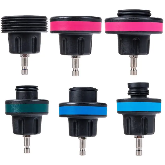 GEKO 28-delige radiator- en koelsysteemtester - universele adapters - nauwkeurige lekdetectie