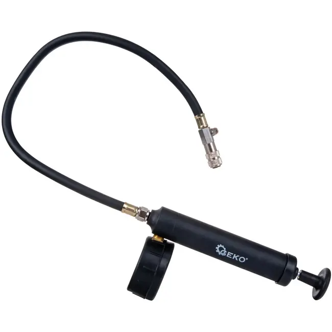 GEKO 28-delige radiator- en koelsysteemtester - universele adapters - nauwkeurige lekdetectie