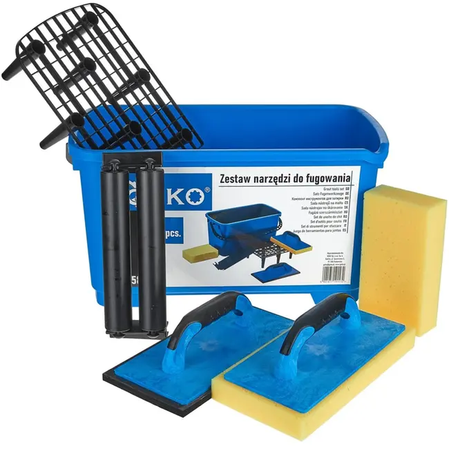 GEKO 6-delige voeggereedschapset - Professioneel - Ergonomisch - Compleet