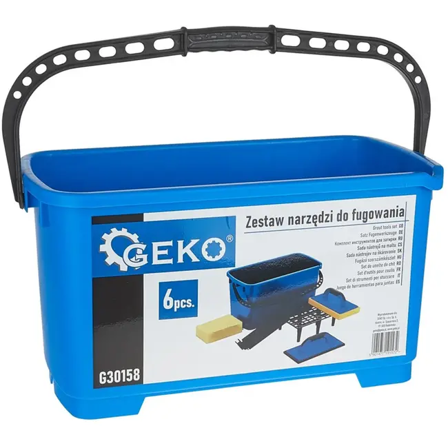 GEKO 6-delige voeggereedschapset - Professioneel - Ergonomisch - Compleet