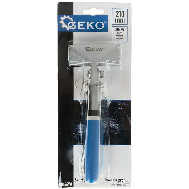 GEKO Profileer- en vormtang - 210 mm - Anti-slip grepen - Precisie metaalbewerking