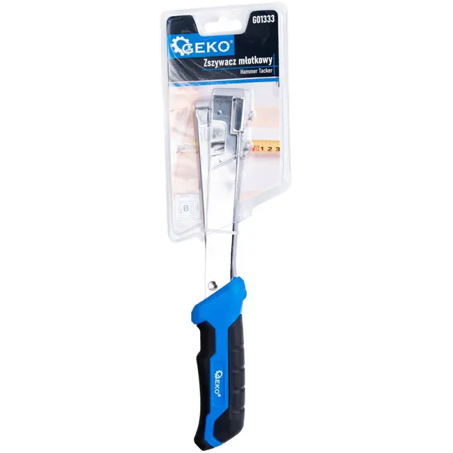 GEKO Hammer tacker - impactmechanisme - ergonomisch - 6-10 mm - staal