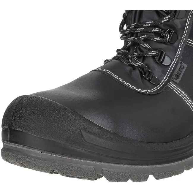 GEKO Isolerende winterveiligheidsschoenen - S3 - Antislip - Schokabsorberend - Maat 45 - Zwart