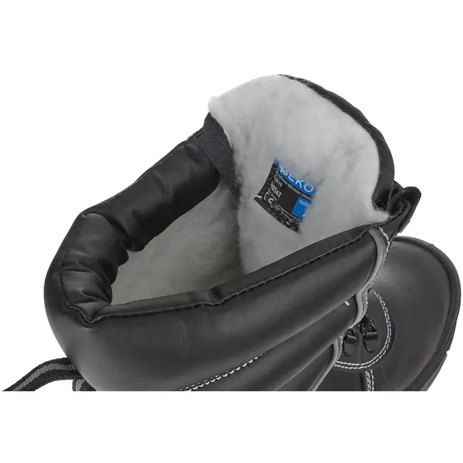 GEKO Gevoerde winterveiligheidsschoenen - S3 - Antislip - Maat 41 - Zwart