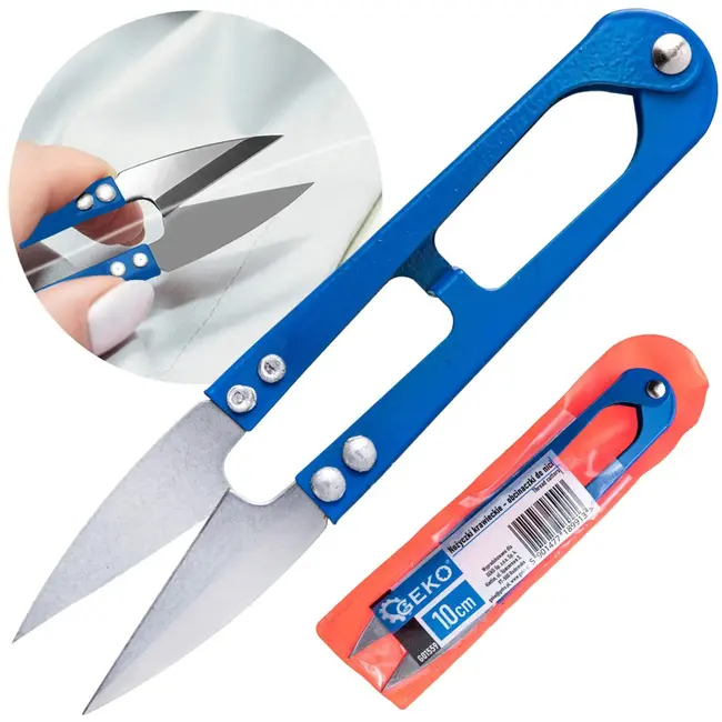 GEKO Draadknippers - Compact - Roestvrij staal - Ergonomisch - 10 cm