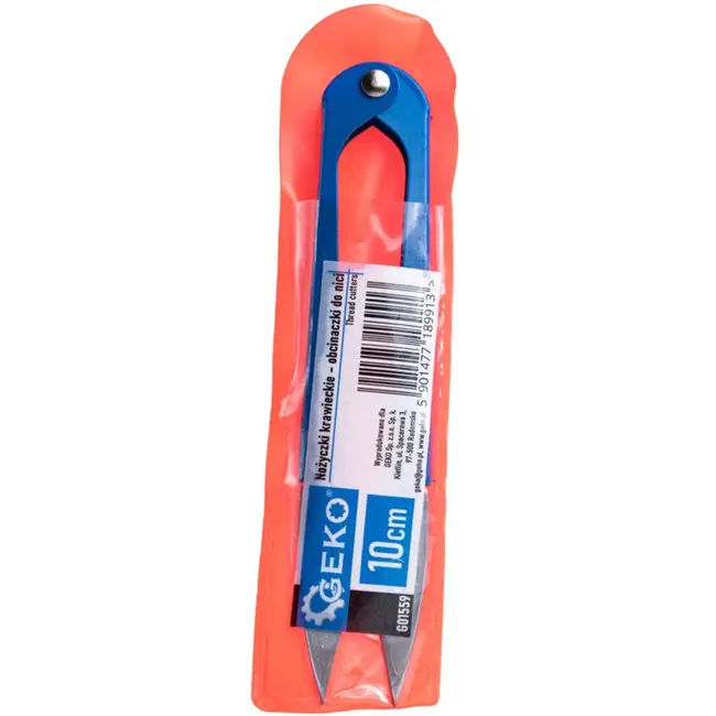 GEKO Draadknippers - Compact - Roestvrij staal - Ergonomisch - 10 cm