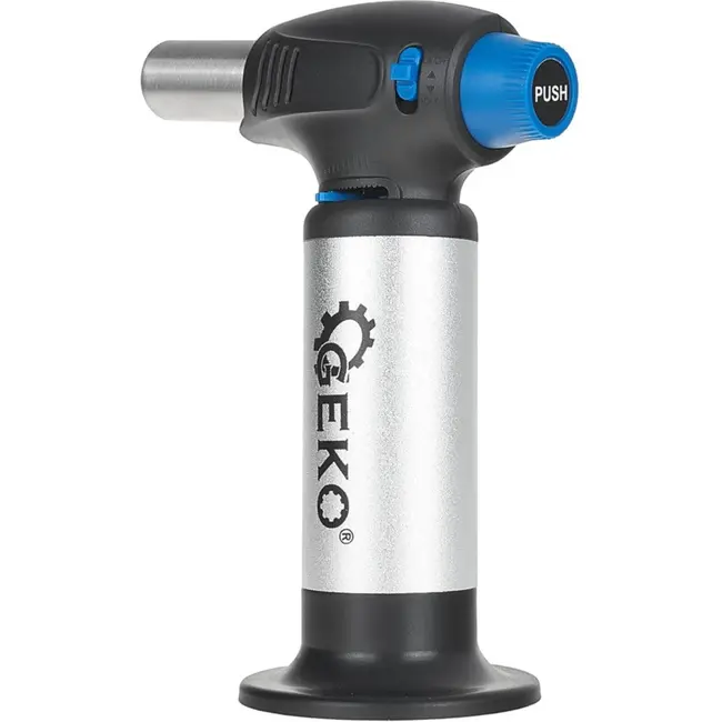 GEKO 360° gasbrander - compact ontwerp - instelbare vlam - navulbare tank - 0,2 kW vermogen