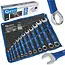 GEKO Stevige ringsleutelset - AntiSlip grip - 12-delig - 6-32 mm