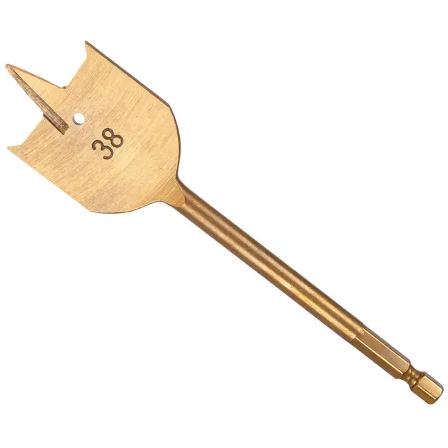 GEKO 16-delige spadeboorenset - 6-38 mm - Voor hout en kunststof - Inclusief opbergkoffer