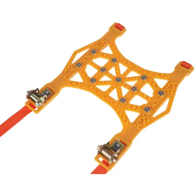 GEKO Sneeuwkettingen - 6 stuks - Snelle installatie - Versterkte grip - Voor banden 165-285 mm