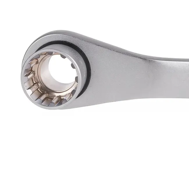 GEKO 17-delige spline dopsleutelset - CrV staal - Met ratel en adapters - 10-24 mm