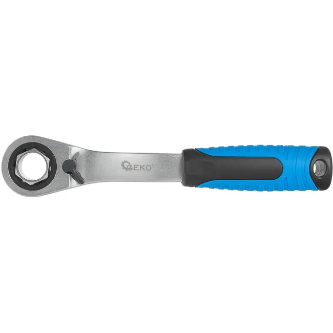 GEKO 17-delige spline dopsleutelset - CrV staal - Met ratel en adapters - 10-24 mm