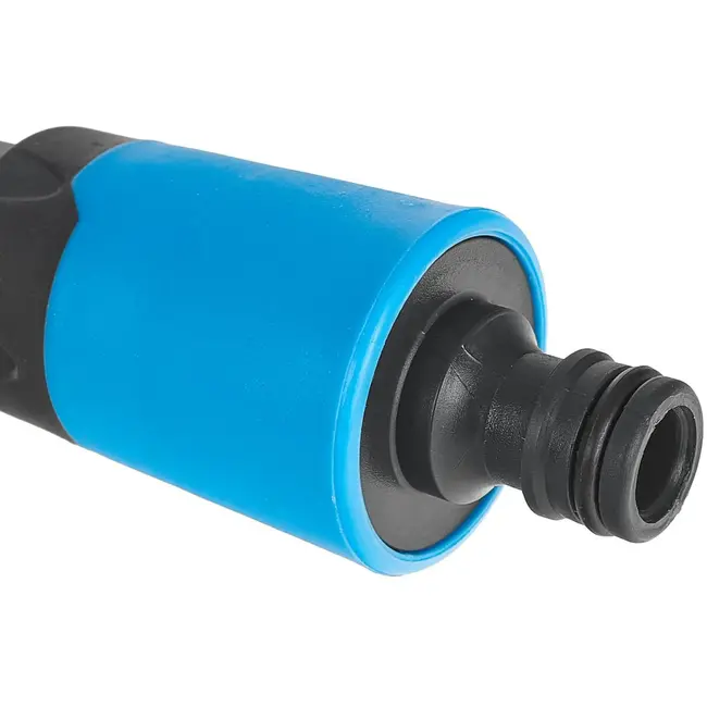 GEKO 4-delige tuinslangkoppeling set - verstelbare sproeikop - antislip grip - duurzaam kunststof