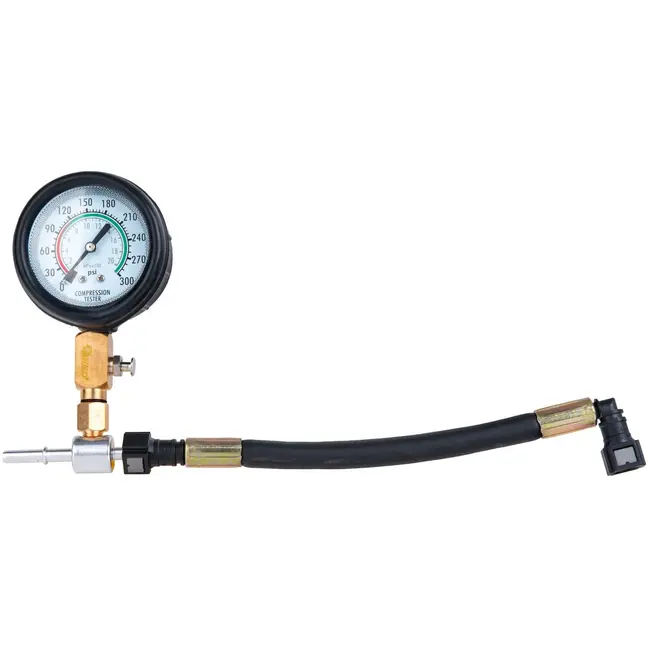 GEKO Motorfiets druktester - Nauwkeurige diagnose - Duurzaam staal - Complete set