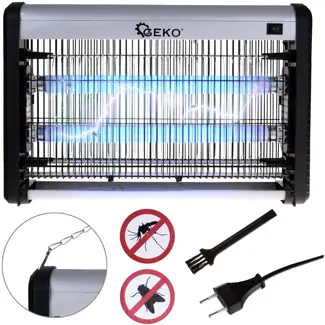 GEKO UV insectenlamp - Veilig - Eenvoudig te reinigen - 20W - Hangbaar