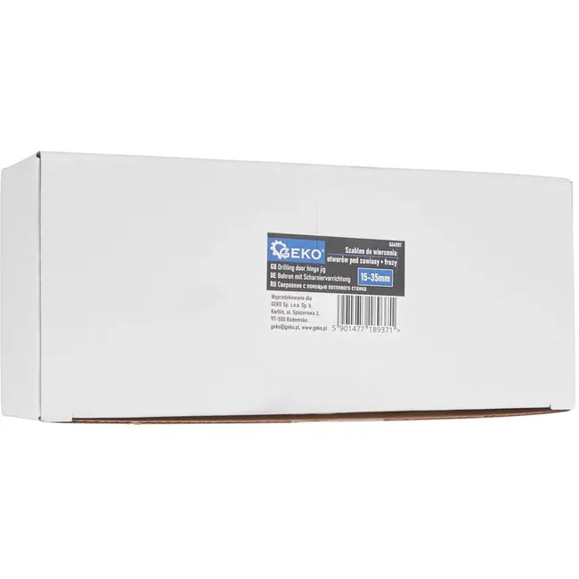 GEKO Hingemal voor Deur - Verstelbaar - Precisieboren - 15-35 mm - Inclusief Accessoires