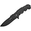 GEKO Tactisch zakmes - inklapbaar - drop point - 200 mm - zwart