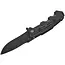 GEKO Tactisch zakmes - inklapbaar - drop point - 200 mm - zwart