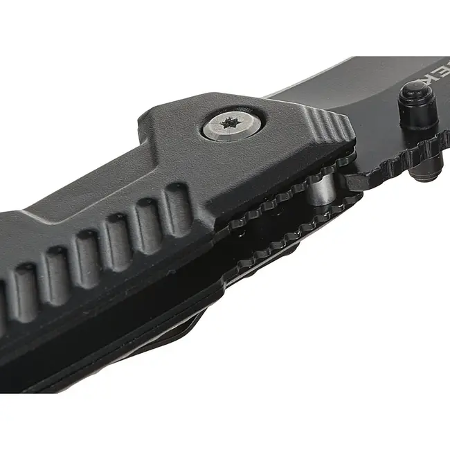 GEKO Tactisch zakmes - inklapbaar - drop point - 200 mm - zwart