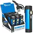 GEKO Multifunctionele zaklamp - UV LED - magnetisch - 300 lumen - IP54 - 2000mAh batterij - 12 stuks