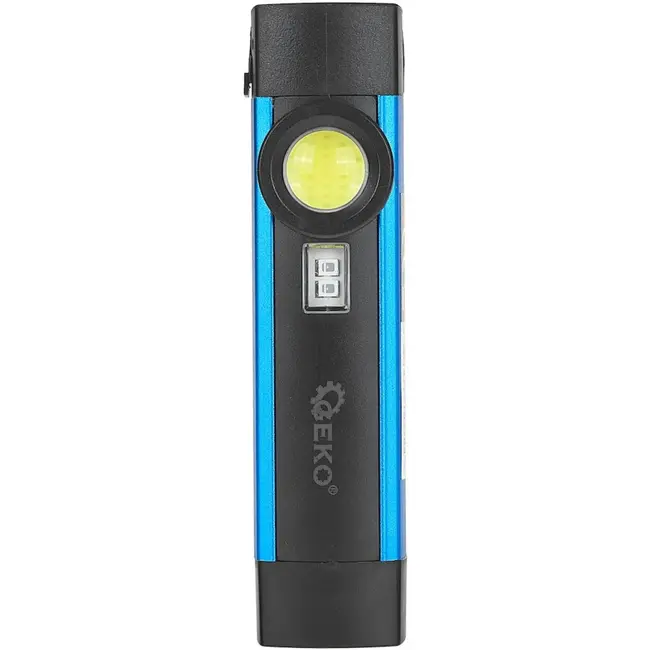 GEKO Multifunctionele zaklamp - UV LED - magnetisch - 300 lumen - IP54 - 2000mAh batterij - 12 stuks