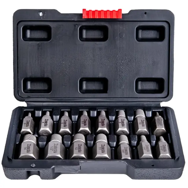 Tvardy 15-delige schroefuitdraaierset - Cr-Mo staal - Veilig en duurzaam - Inclusief opbergkoffer