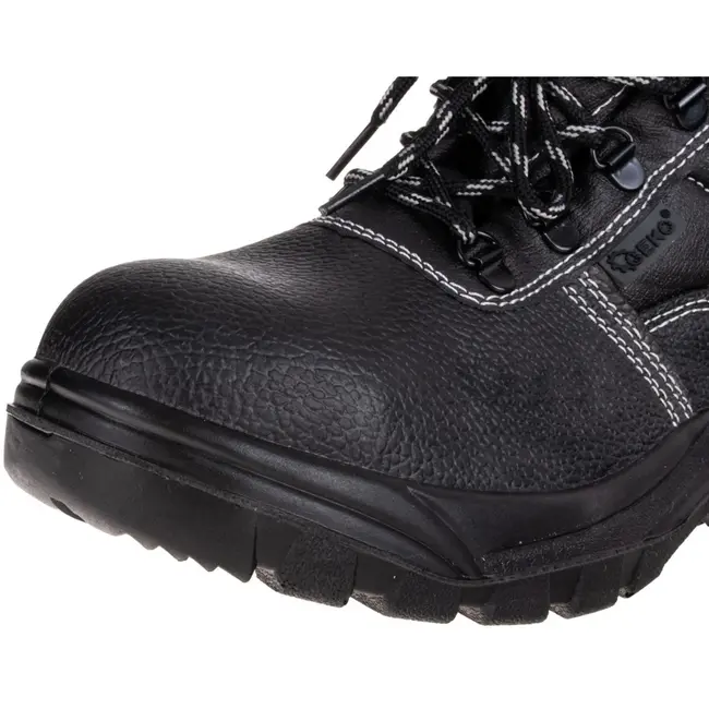 GEKO Gevoerde veiligheidsschoenen - S3 klasse - Antislip - Zwart - Maat 40