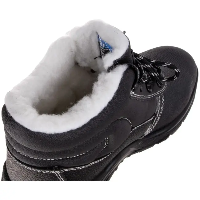 GEKO Geïsoleerde werklaarzen - Antislip - Schokabsorberend - Oliebestendig - Maat 39 - Zwart