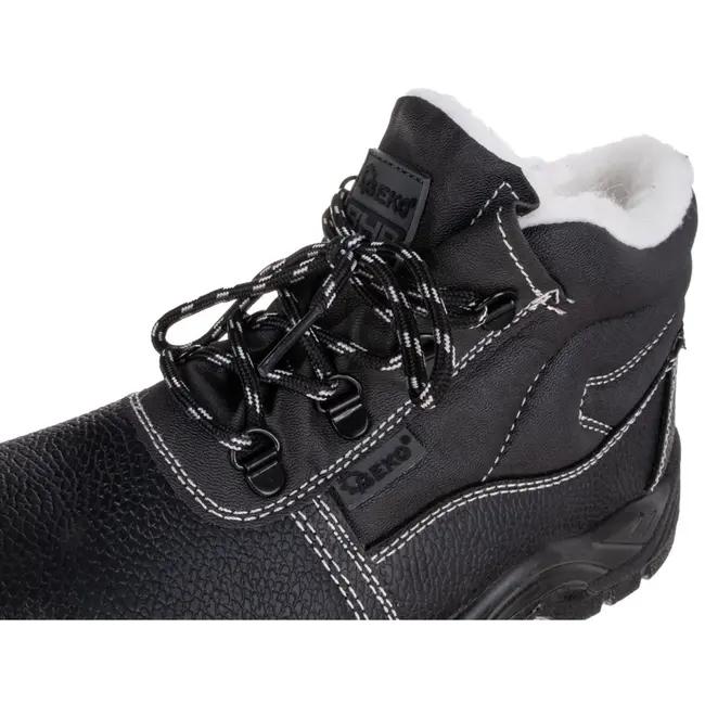 GEKO Geïsoleerde werklaarzen - Antislip - Schokabsorberend - Oliebestendig - Maat 39 - Zwart