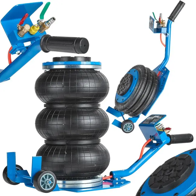 GEKO Ballonkrik - Compact - 3,5T Hefvermogen - 15-40 cm - Mobiel en Duurzaam