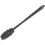 GEKO Siliconen flesborstel - Lang handvat - Grijs - Flexibele borstelharen - 31 cm
