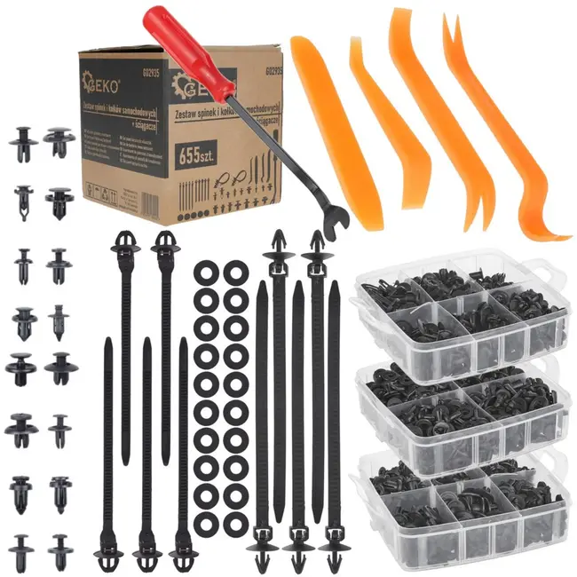 GEKO 655-delige set - bekleding en panelen - veelzijdig en duurzaam