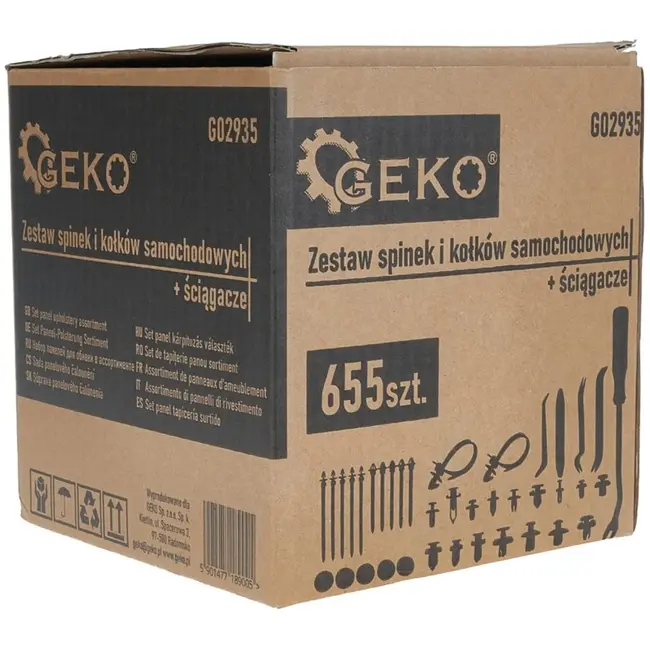 GEKO 655-delige set - bekleding en panelen - veelzijdig en duurzaam