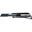 Tvardy Utility mes - Duurzaam SK2H staal - Zwart - 125 mm - Set van 9 stuks