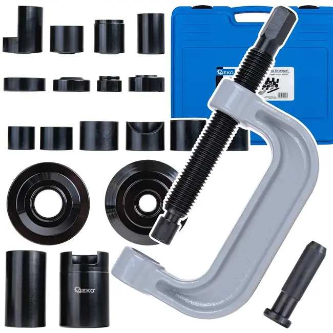 GEKO 21-delige set - universele trekker - precisie en duurzaamheid - efficiënte vervanging - met stevige koffer