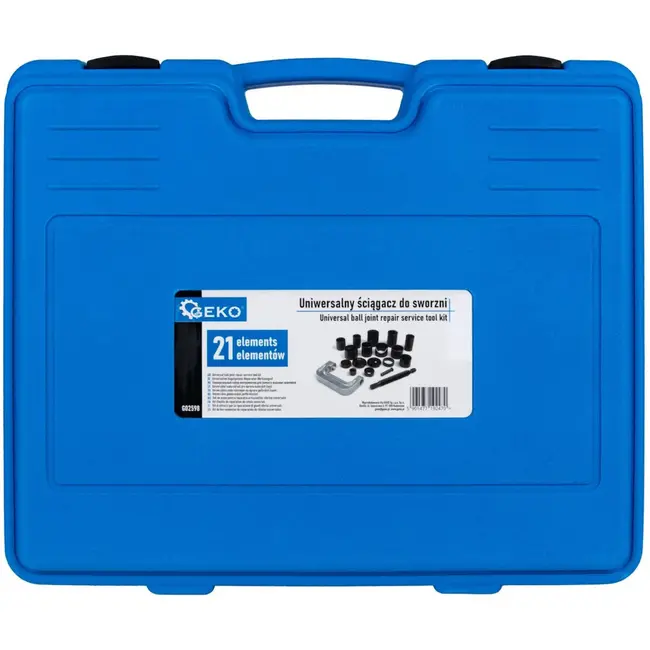 GEKO 21-delige set - universele trekker - precisie en duurzaamheid - efficiënte vervanging - met stevige koffer