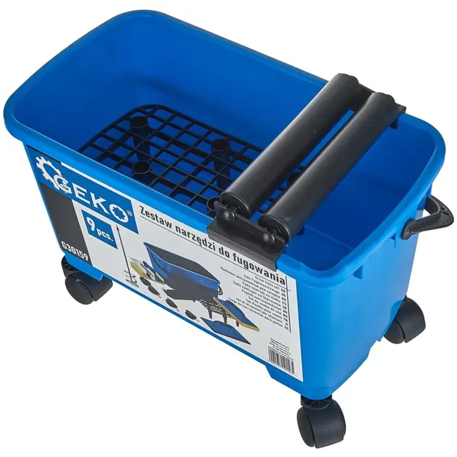 GEKO 9-delige tegelvoegset - compleet en efficiënt - ergonomisch ontwerp - mobiel en duurzaam