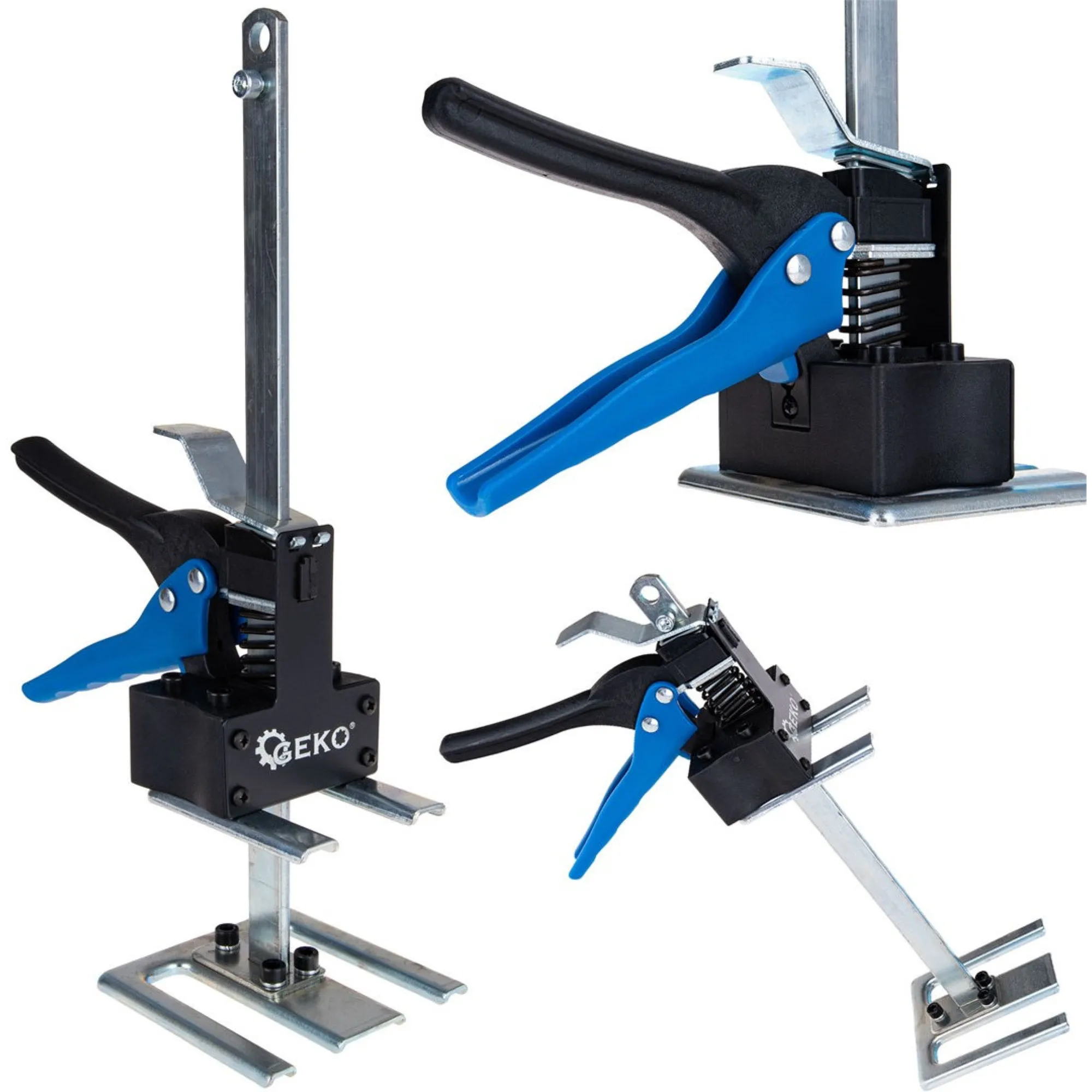 2 stuks arm handgereedschaplifter - werkbesparende lifter - werkbesparende arm tot 200 kg - hoogteregelaar voor tegels, houten platen, deuren, ramen en kasten (zwart