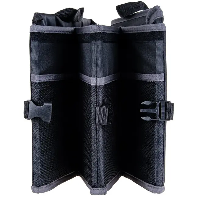 GEKO Verstevigde autokofferbak organizer - Opvouwbaar - Zwart - 55x40x26 cm