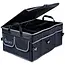 GEKO Verstevigde autokofferbak organizer - Opvouwbaar - Zwart - 55x40x26 cm