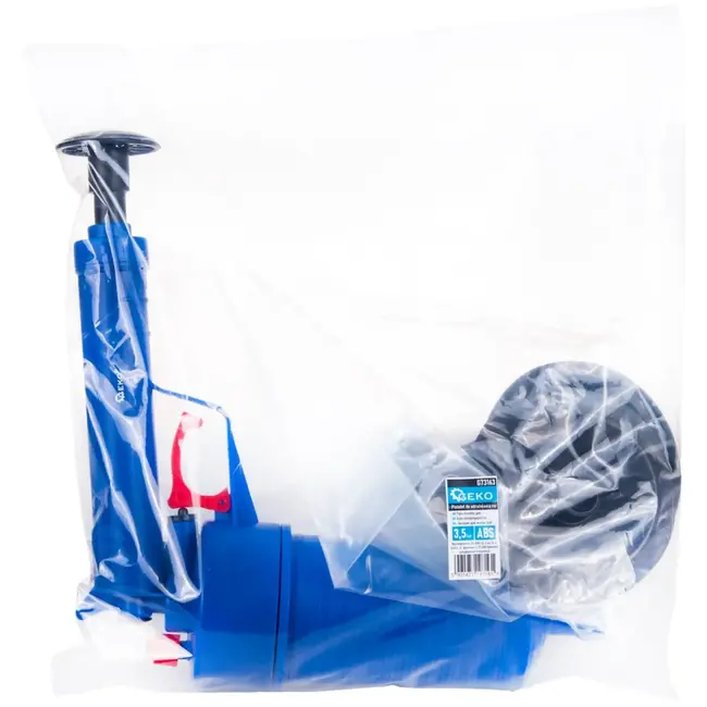 GEKO Luchtdruk pijpreiniger - Handmatige bediening - 3.5 bar - Ergonomisch ontwerp - 4 verwisselbare nozzles