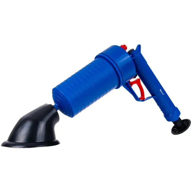 GEKO Luchtdruk pijpreiniger - Handmatige bediening - 3.5 bar - Ergonomisch ontwerp - 4 verwisselbare nozzles