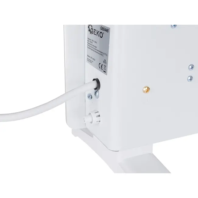 GEKO Elektrische convector met Wi-Fi en afstandsbediening - 2500W - wit